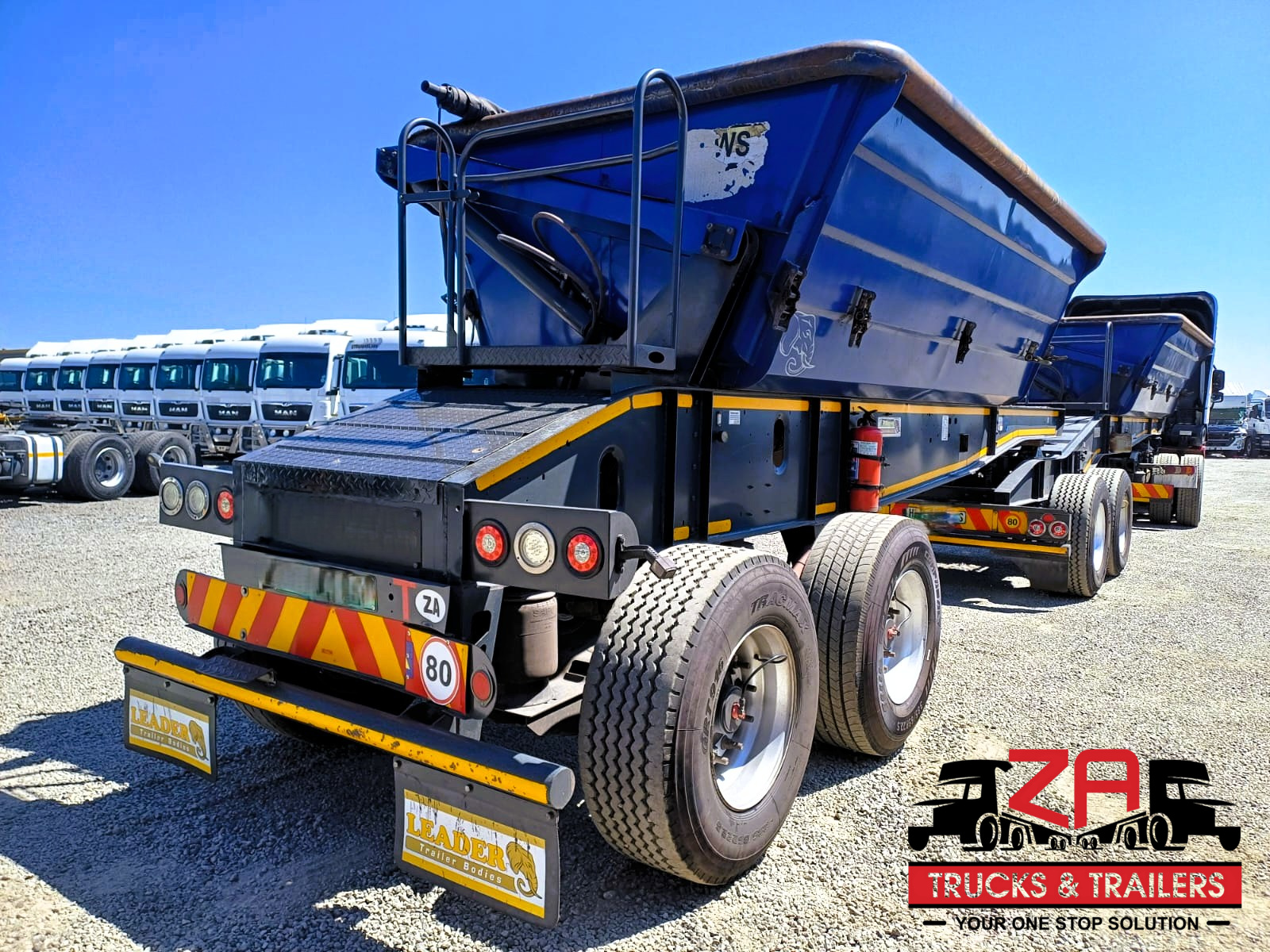 2021 LEADER 20 CUBE SIDE TIPPER TRAILER #53339